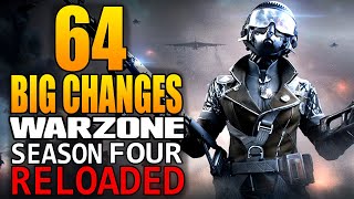 Call of Duty Warzone: 64 Big Changes In The Season 4 Reloaded Update! (Update 1.39)