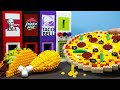 The Ultimate LEGO Vending Machine: Pizza, Taco, Fried Chicken | Lego Food ASMR