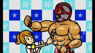 Rhythm Heaven Ringside but the wrestler won't shut up