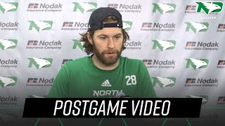 UND Hockey | Hunter Johannes Postgame Press Conference | 3.2.24