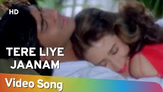 Tere Liye Jaanam HD Suhaag 1994 Ajay Devgn Karisma Kapoor Popular Hindi Romantic Song
