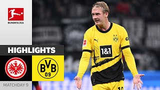 Brandt Saves BVB in 6-Goals Drama | Eintracht Frankfurt - Borussia Dortmund 3-3 | Highlights | MD 9