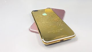 The Worlds Most Customized RGB Gold iPhone 7 Plus