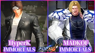 KOF XV🔥🕹️⚡️HyperK🔥VS🔥MADKOF⚡The Next Level Of KOF 15 Shatter Strike With Full Combos⚡🕹️🔥Rank Match⚡