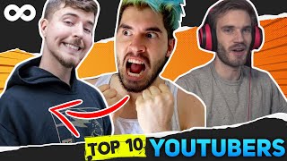Top 10 Most #SUBSCRIBED 📈 #YouTubers 🔴 2021 🔴