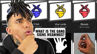 WHAT IS THE MEANING OF GANG SIGNS? (LOS ANGELES & CHICAGO GANGS)