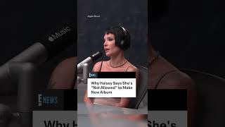 Halsey isn’t as close to releasing new music as she’d like to be. Link in bio for more.
