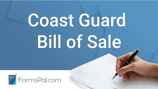 Coast Guard Bill of Sale - GUIDE
