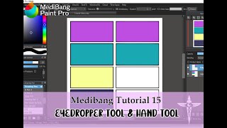 Medibang Tutorial 15: Eyedropper Tool \u0026 Hand Tool