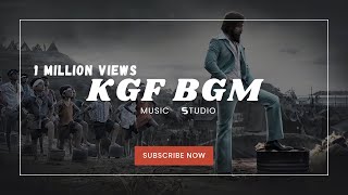 KGF BGM || KGF Ringtone || YASH || MUSIC STUDIO