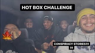 FOOS BACKSTAGE FENIX FLEXIN SHOW AND HOT BOX CAR CHALLENGE(CONSPIRACY STORIES)