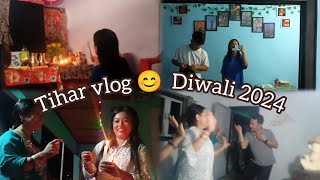 tihar vlog | laxmi puja manaiyo dherai ramailo vayo | dance chai khatra vayo 🤣 | @Renukathegim