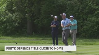 Jim Furyk will defend his US Senior Open title close to former home