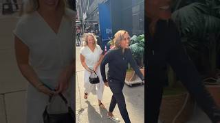 #exclusive Robin Roberts \u0026 Amber Laign seen in NYC #shorts #short #shortvideo #entertainment #fashio