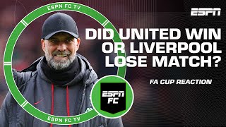 Liverpool only have themselves to blame for loss to Manchester United – Burley | ESPN FC