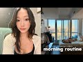 slow summer morning routine🌇: packing for montreal, apartment deep clean, mindset reset for school!