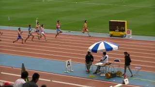 2017年インターハイ陸上予選 神奈川県総体 男子100m予選５組