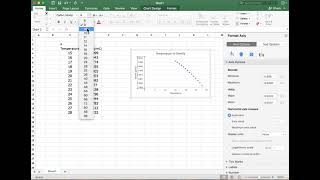Excel Tutorial: Making an x,-scatter plot with a trendline