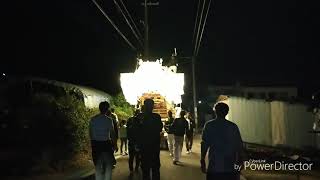 2019.10/11 嬉 横山~会館着（富田林市だんじり祭り⑦）