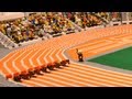 Usain Bolt wins gold in 100m final at the London 2012 Olympics | Brick by brick