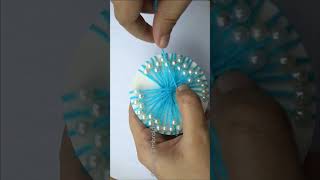 🌼 Very unique woolen flower making tricks! 🔥 #shorts  #trending #embroidery #viral #handembroidery