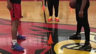 Cone Reaction Drill