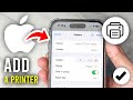 How To Connect Printer To iPhone - Full Guide