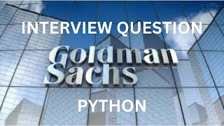 "Python Interview question: Sorting a Dictionary Alphabetically | Goldman Sachs Interview Question"