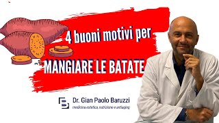 4 motivi per mangiare le batate