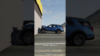 Is this car safe? 🚙 Ford Explorer Crash Test - BeamNG.drive