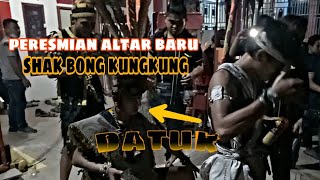 ritual peresmian altar baru shak bong kungkung kota singkawang