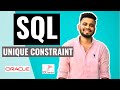 SQL UNIQUE Constraint | SQL tutorial for beginners | Learn SQL Basics
