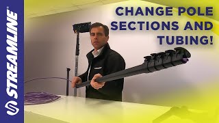 Replacing POLE SECTIONS and TUBING in your WATERFED POLE! | Streamline® How To