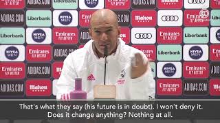 Zidane - 'I won't deny there are questions over my future'