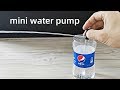 How to make a mini water pump - The smallest water pump in the world