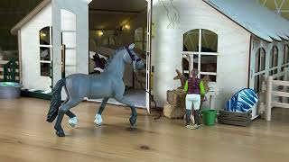 Schleich toy horses and ponnies! Stop motion adventures