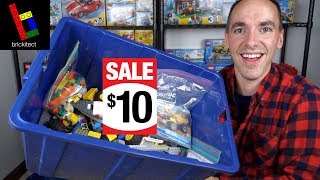 EPIC LEGO YARD SALE HAUL!  **Entire Collection For $10**