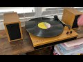 lp u0026no 1 record player bluetooth vinyl turntable with stereo bookshelf speakers review great record