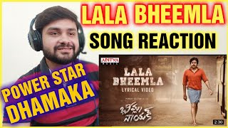 Lala Bheemla - Bheemla Nayak song Reaction | Pawan Kalyan and Rana | #lalabheemla #bheemlanayak
