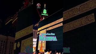 Beautiful Masjid Al Haram Live Jiyarat 🕋 🥀 । Sajid Raza । Makkah Madina । #shorts #sajid_raza #naat