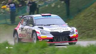 Miko Marczyk i Szymon Gospodarczyk - pierwsze ujęcia z trasy WRC Rajdu Chorwacji