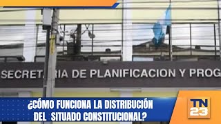 ¿Cómo funciona la distribución del  Situado Constitucional?