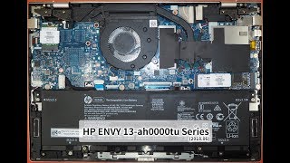 HP ENVY 13-ah0013tu 拆機 (2018.06 機型)