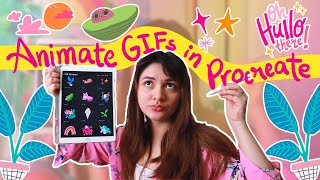 5 Easy Ways to Create GIF Stickers with Procreate! (Part 1) ✨