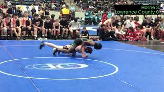 Anjuan Horne vs Lawrence County (1/25/2025) Team State Duals