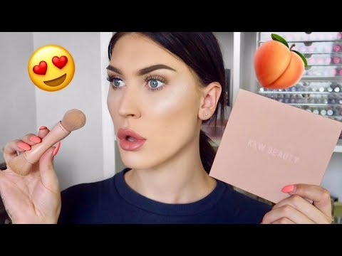 KKW Beauty Contour & Highlight Kit! | First Impression | JessieMaya ...