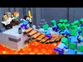 1000 Days Adventure in LEGO Minecraft -  Best of Lego Stop Motion Animation Compilation - Brickmine