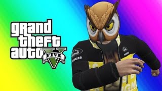 GTA 5 Online Funny Moments - Flying Cars, Ramp Cars, and Rocket Cars!