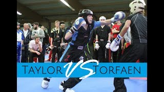 Will Taylor vs Torfaen | WAKO British Nationals 2017 (-57kg Jnr Male LC)