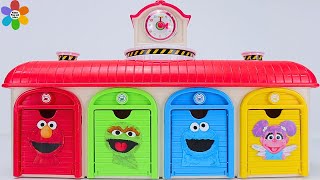 Best Sesame Street Educational Video for Toddlers | Learn Colors & Emergency Vehicles|Colorful Doors